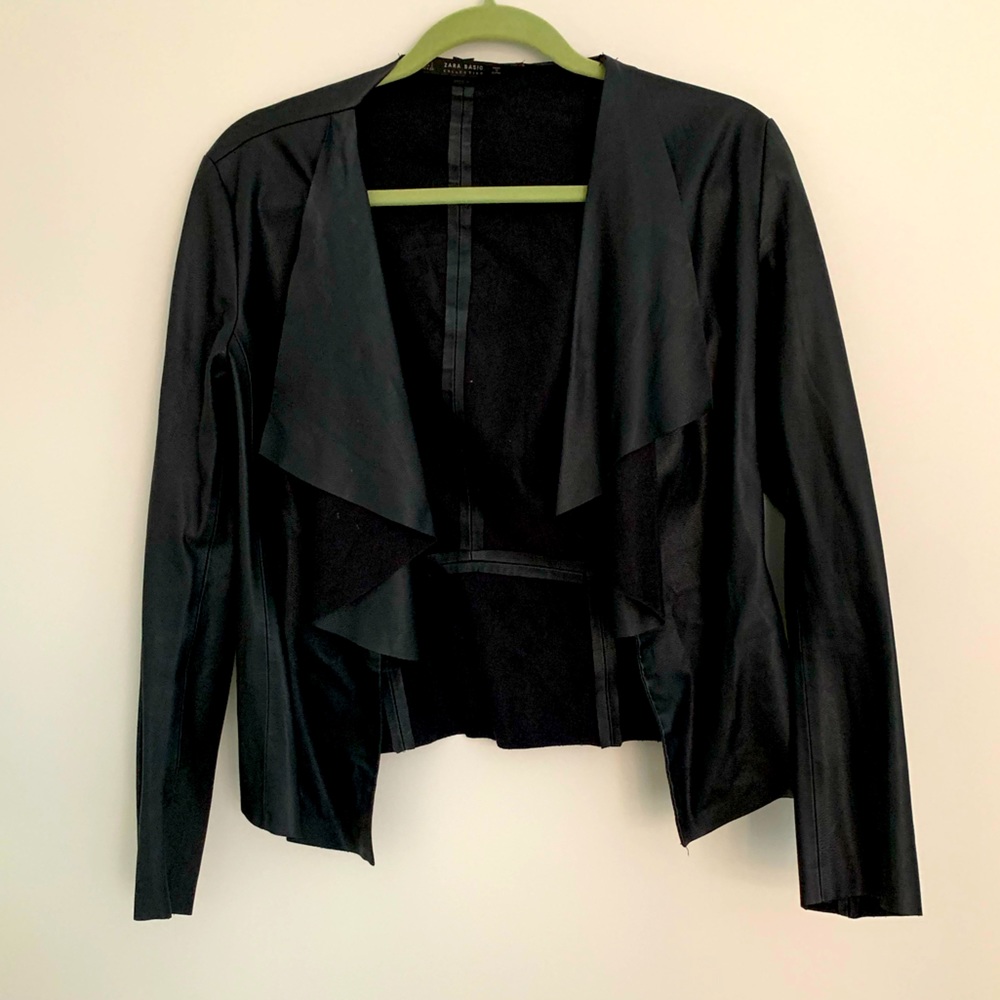 Zara Faux Leather Jacket